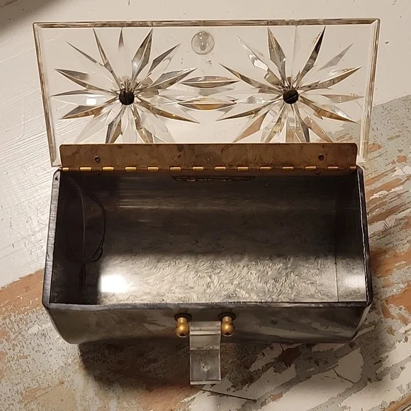 Lucite 1950s Box Purse - Picture 8 of 8